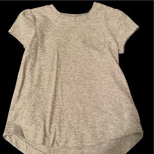 Cat & Jack Gray glitter tee